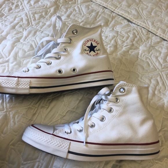 Converse Shoes - White High Top Converse